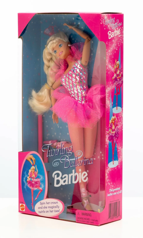 Шарнирная кукла Барби, Танцующая Балерина, 95 г. 